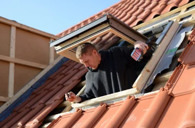 Pose de fenêtres de toit Velux à Ostel